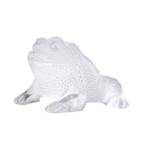 Кришталева статуетка Lalique "GREGOIRE TOAD", 10.5 см